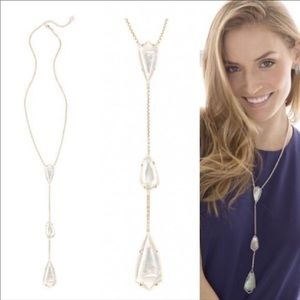 Kendra Scott Charlotte Y Necklace in Gold